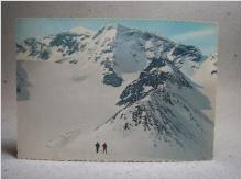 Äldre vykort - Kebnekaise syd och nordtopp Klippberget 1969