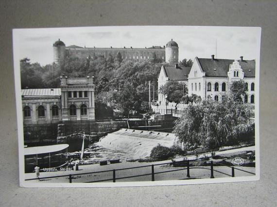 Gammalt Vykort - Uppsala - Slottet