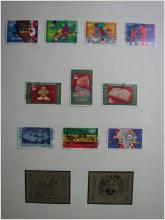 Ethiopia - 1 blad med 10 gamla frimärken + 2 märken 1970-talet