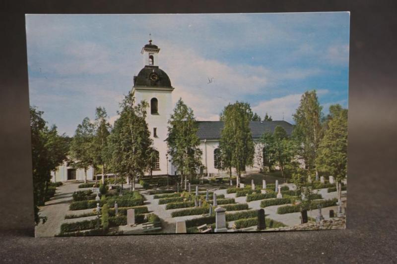 Lits kyrka - äldre vykort  -  Härnösands Stift