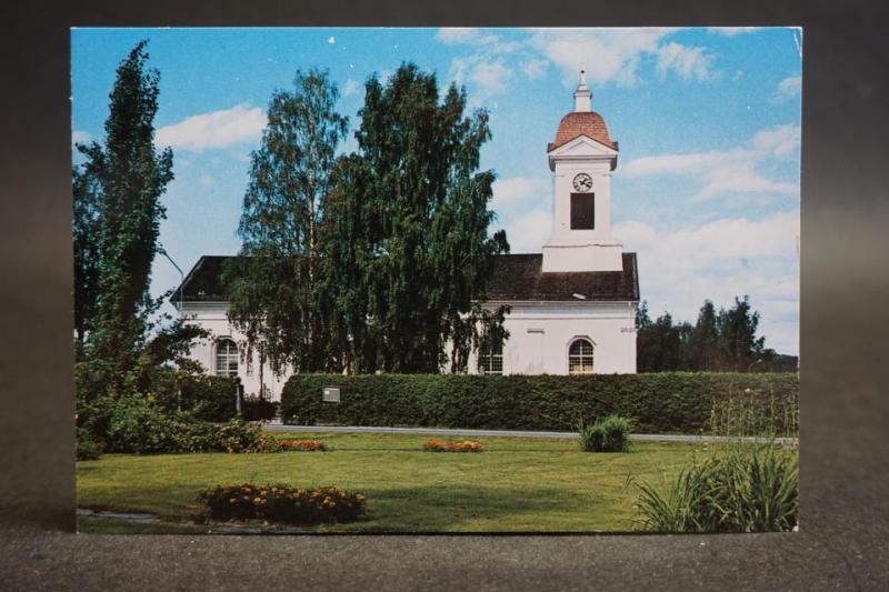 Ådalsliden kyrka Näsåker - 2 äldre vykort  -  Härnösands Stift