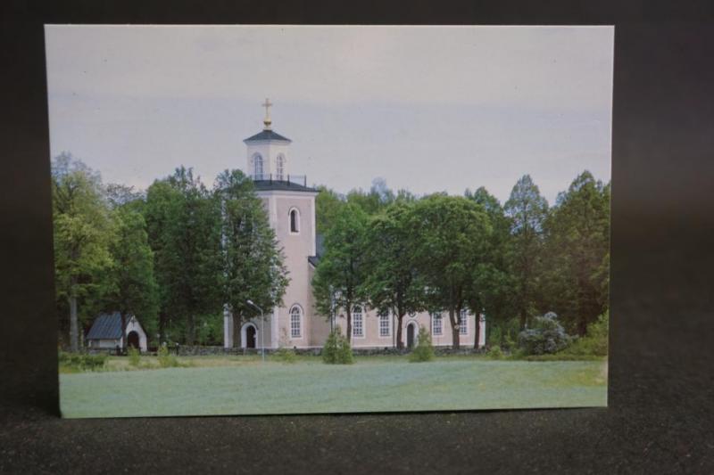 Gunillabo kyrka - 2  äldre vykort - Västerås Stift