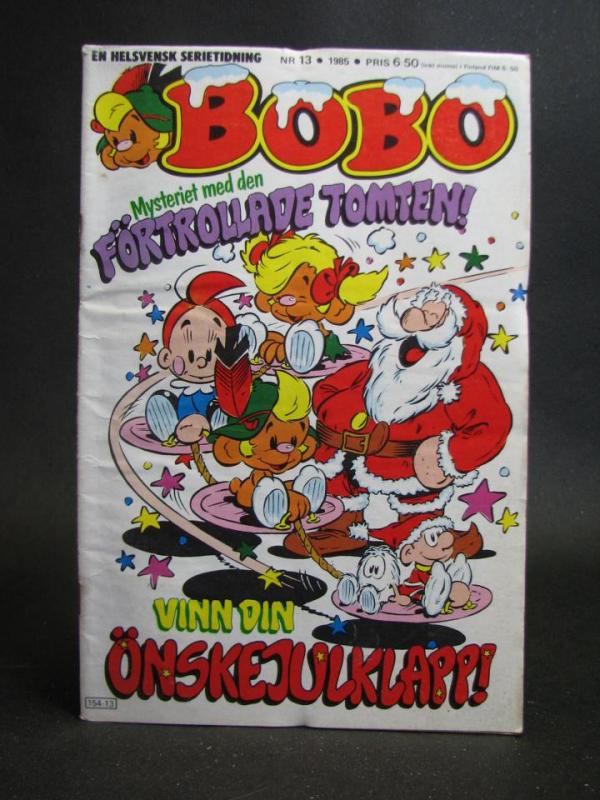 Serietidning  - BOBO  1985  NR 13