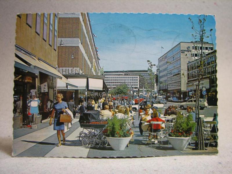 Stockholm - Klarabergsgatan Folkliv 1980