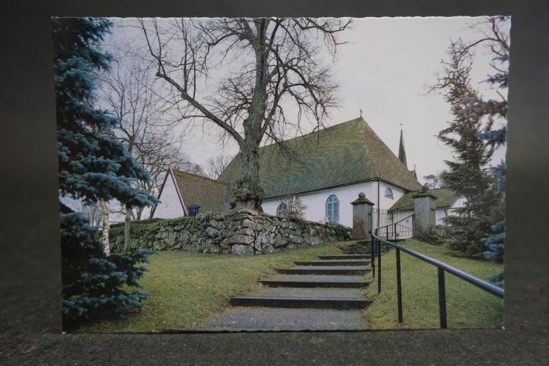 Korsberga kyrka- Skara Stift //  2 äldre vykort