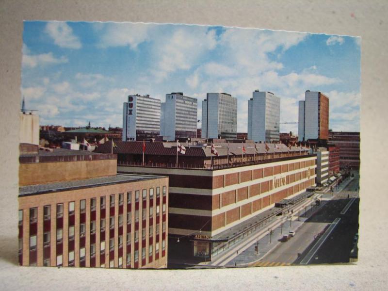 Stockholm / Äldre vykort - Klarabergsgatan