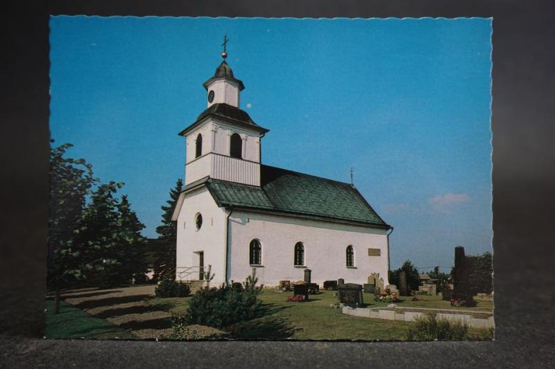 Låstads kyrka - Skara Stift // 2 äldre vykort