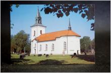 Tämta kyrka - Skara Stift //  2 äldre vykort