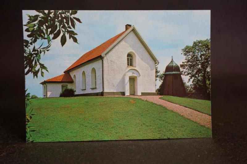 Tärby kyrka - Skara Stift //  2 äldre vykort