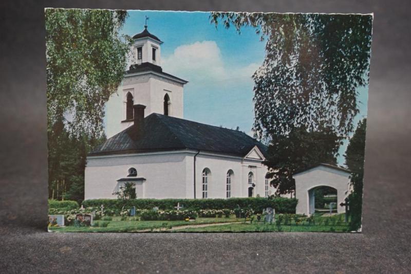 Norrbo kyrka - Uppsala Stift //  1 äldre vykort