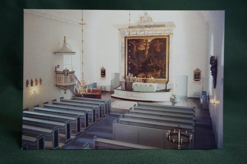 Tåby kyrka - Linköpings Stift //  1 äldre vykort