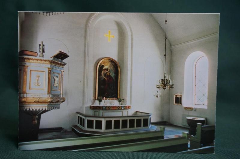 Källstad kyrka - Linköpings Stift // 1 äldre vykort