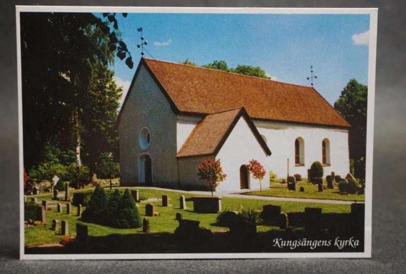 Kungsängens kyrka - Uppsala Stift //  2 äldre vykort