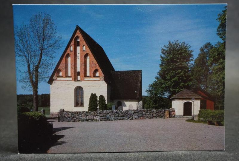 Knivsta kyrka - Uppsala Stift //  2 äldre vykort