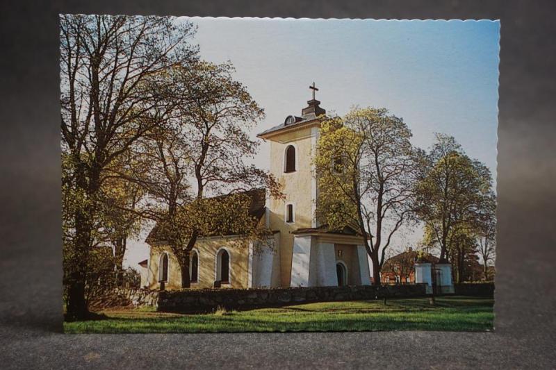 Åkerby kyrka - Uppsala Stift //  2 äldre vykort