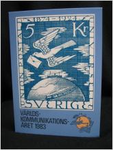 Världs-kommunikations-året 1983 / Stämplat 