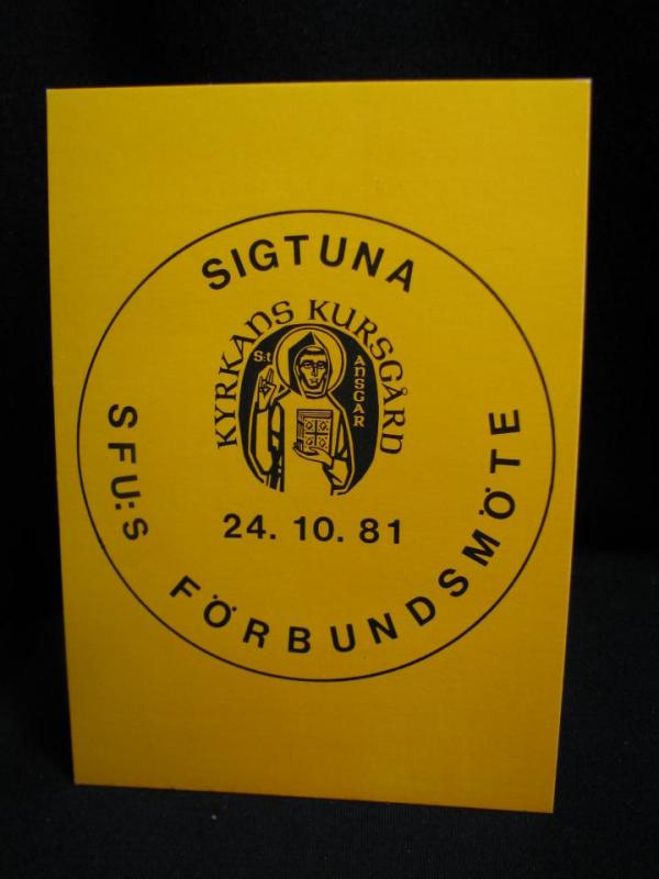 Sigtuna SFU:s Förbundsmöte - 1981