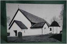 Östra Skrukeby kyrka - Linköpings Stift //  1 äldre vykort