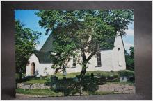 Börje kyrka - Uppsala Stift //  1 äldre vykort