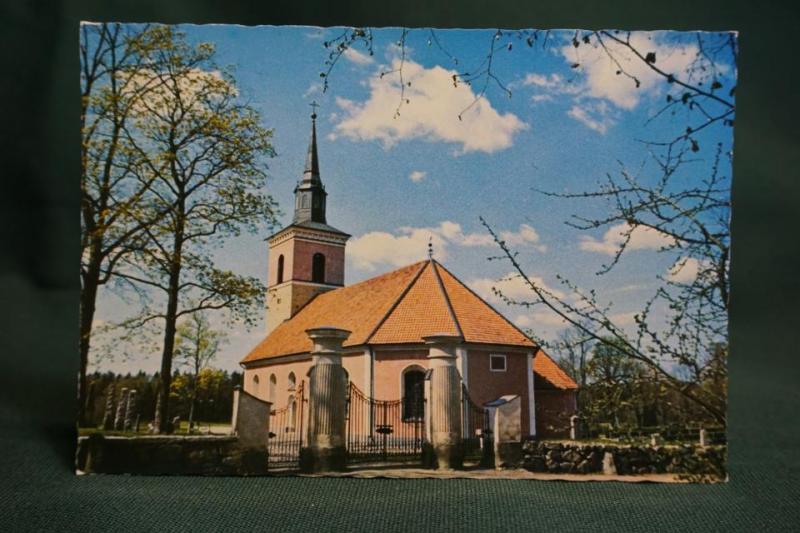 Slaka kyrka - Linköpings Stift //  2 äldre vykort