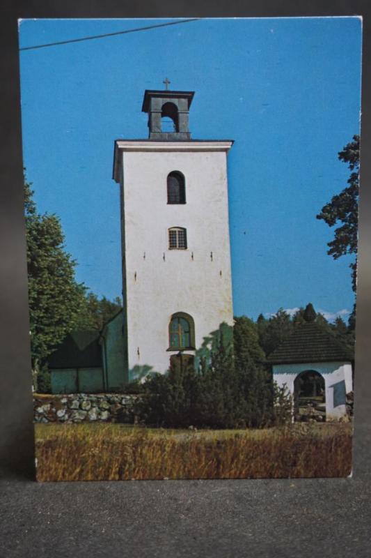 Tillberga kyrka - 2 äldre vykort  - Västerås Stift