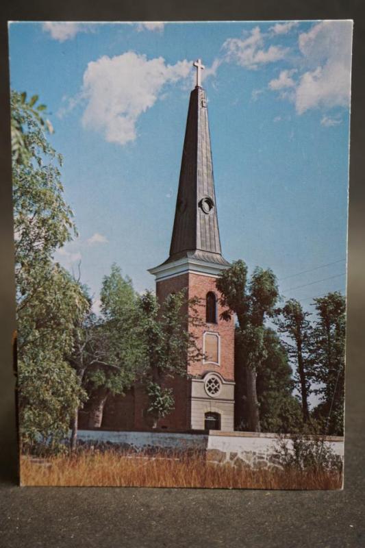 Ängsö kyrka  - 3 äldre vykort  - Västerås Stift
