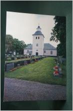 Rudskoga kyrka - Karlstads Stift // 3 äldre vykort