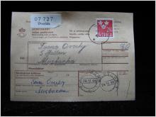 Adresskort med stämplat frimärke - 1964 - Överlida till Älvsbacka