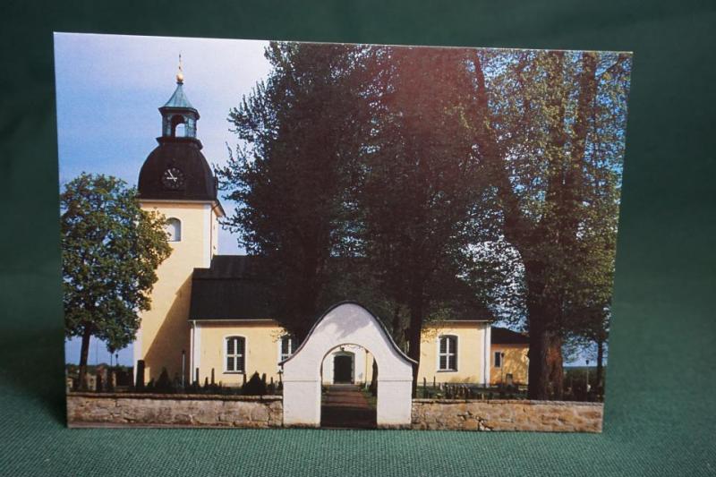 Ekeby kyrka - Strängnäs Stift // 2 äldre vykort