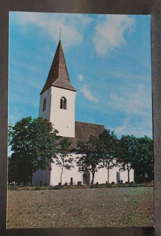 Hejdeby kyrka Gotland - Visby Stift //  2 äldre vykort