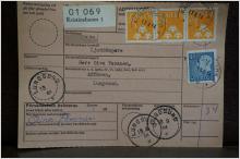 Frimärken  på adresskort - stämplat 1964 -  Kristinehamn 1 - Lungsund 