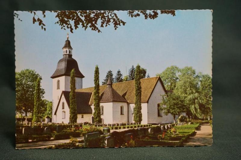 Östra Eneby kyrka - Linköpings Stift //  4 äldre vykort