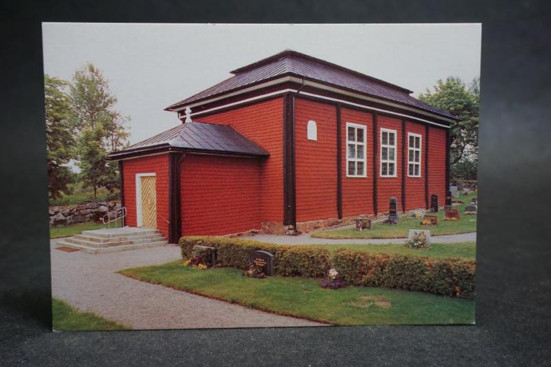 Gräsö kyrka - Uppsala Stift //  1 äldre vykort