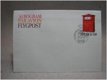 Flygpost - Aerogram 1.30 - 19/6 1976