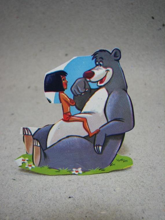 Bokmärke - Baloo och Mowgli - Djungelboken