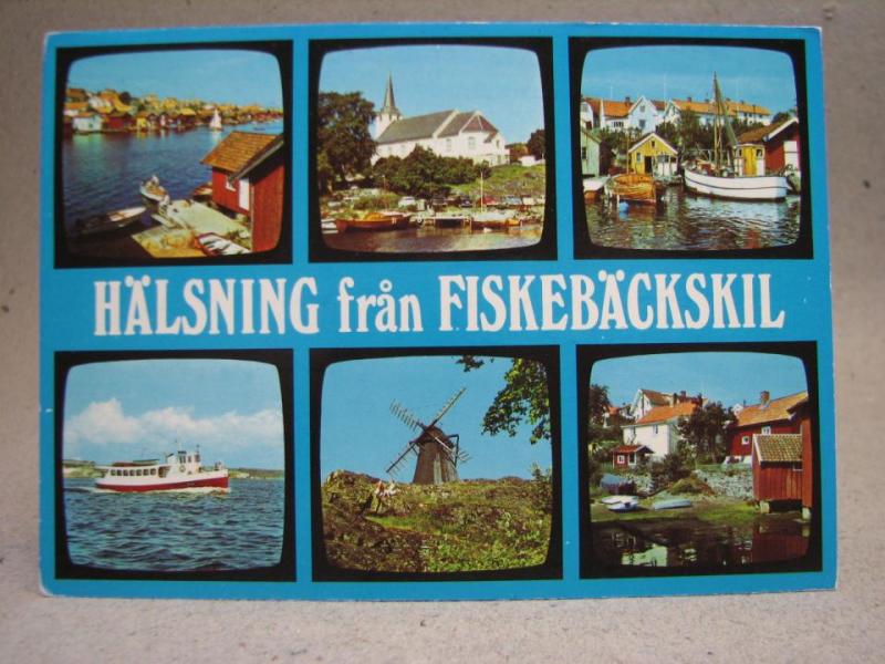 Båtar Väderkvarn m.m. - Fiskebäckskil 1978