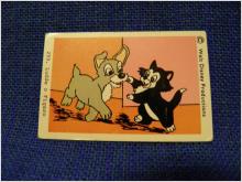 Filmstjärna 299 Ludde och Figaro Hund Katt Walt Disney Productions
