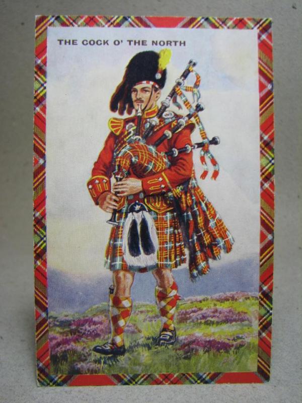 Säckpipespelande Skotte - Skottland