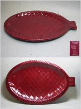 Höganäs Fiskfat 36 cm - Eldfast - 1950-talet - Signerat: YS - AJ Höganäs