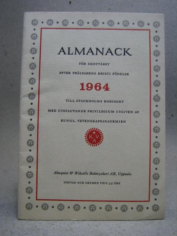 Almanacka - 1964