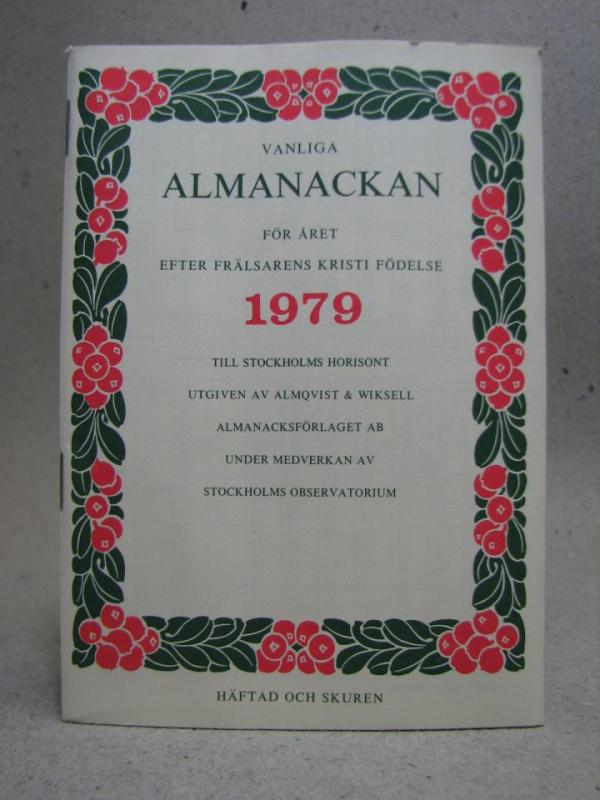 Almanacka - 1979