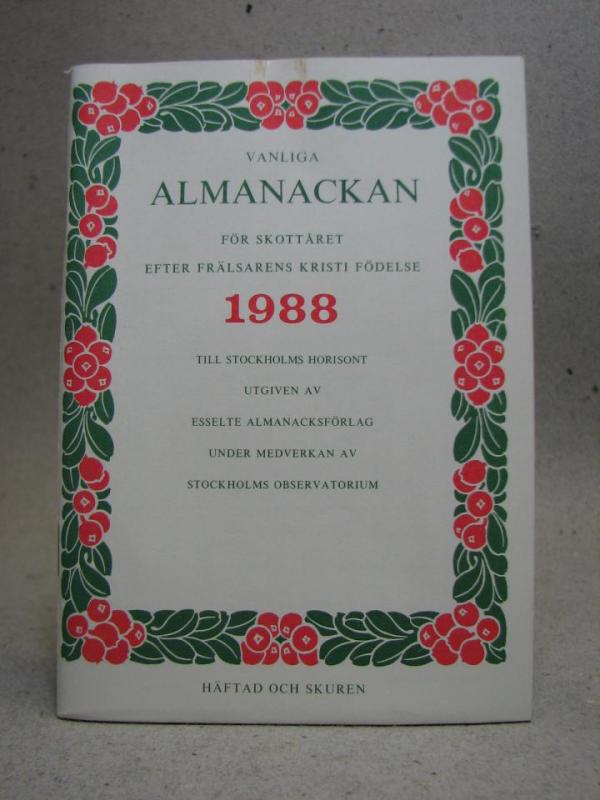 Almanacka - 1988