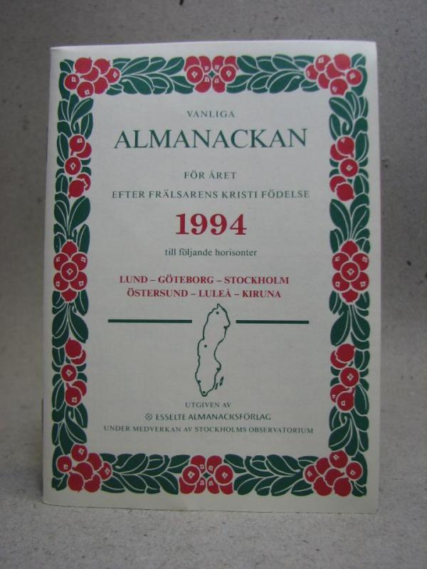 Almanacka - 1994