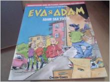 SERIEALBUM: Måns Gahrton och Johan Unenges.Eva & Adam 6.Adam ska flytta.Carlsen Comics 2:a upplagan 2000