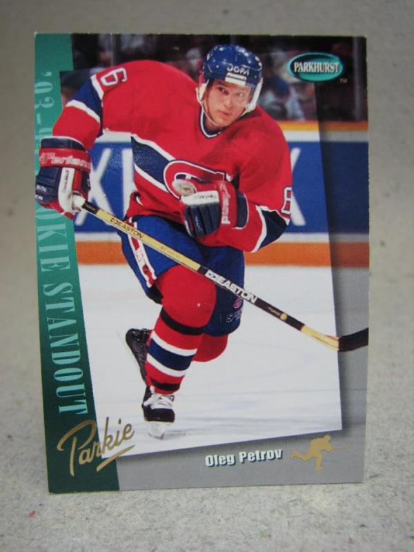 Parkhurst - 1993-1994 - Oleg Petrov Montreal Canadiens