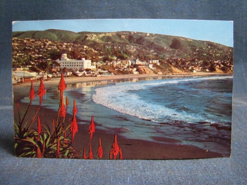 Vykort - Laguna Beach - Californien 1955