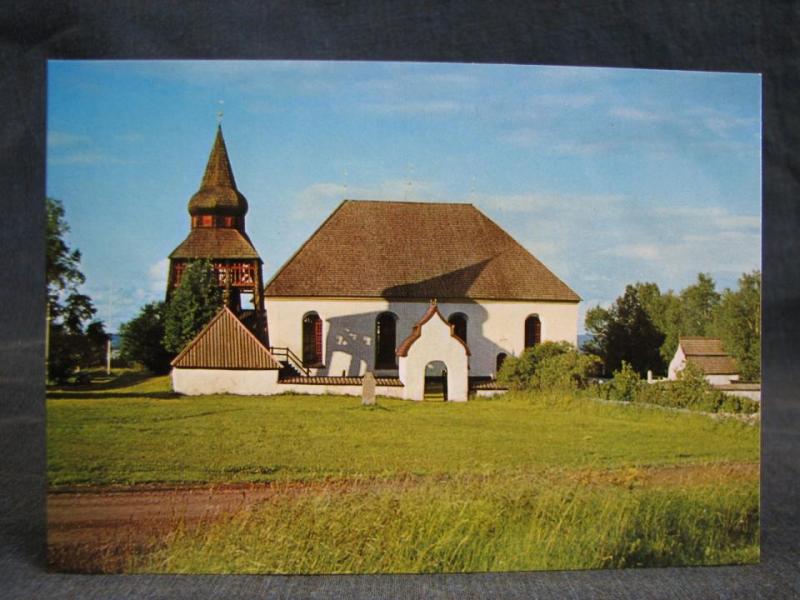 Oviken gamla kyrkan Jämtland  - Sverige