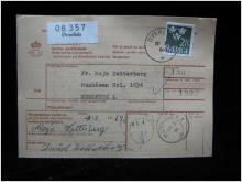 Adresskort med stämplat frimärke - 1964 - Överlida till Munkfors