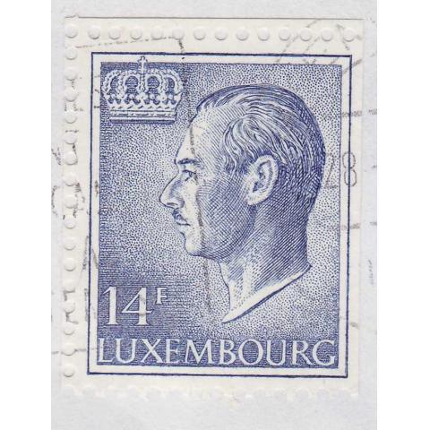 Frimärke från Luxemburg