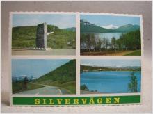 Äldre vykort - Flerbild - Vyer från Silvervägen